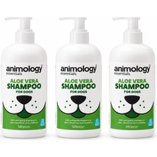Animology Essentials Aloe Vera Köpek Şampuanı 3X500 ml