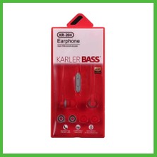 Bezos Karler Bass KR-204 Kablolu Kulaklık - Kırmızı Arz