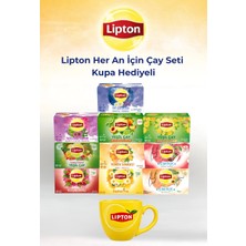 Lipton Karışık Çay Seti + Hediye Kupa 20'li ve 18'li Bitki Çayları ile Ferahlatıcı Özellik