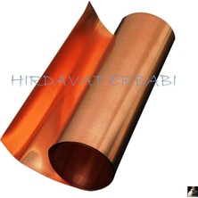Tr Bakır Levha 0,10X150X300 Kalınlık 0,10 En 15 cm Boy 30 cm Saf Bakır