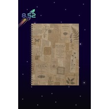 Sekizelliiki Retro Kolaj Defteri