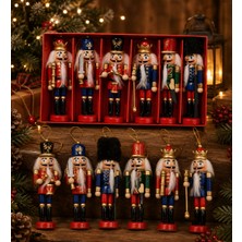baytoptan Kurşun Asker Ahşap Dekoratif Eşya 6’lı Set 13 cm