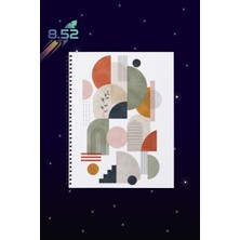 Sekizelliiki Geometrik Desenli Defter