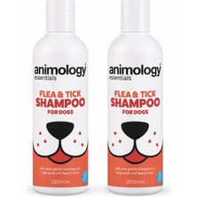 Animology Essentials Flea ve Tick Çay Ağacı Neem Köpek Şampuanı 2X250 ml