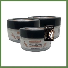 Bezos Three Brand Arnavut Kremi LFHX0400 Whitens Cream 3 Adet Adet Aklık Kremi 50 ml + 1 Adet Jel Hediye HB006