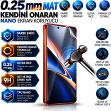 Honor 90 Pro Uyumlu 0.25MM Mat Kendini Onaran Nano Kırılmaz Ekran Koruyucu Darbe Emici Ultra Plus