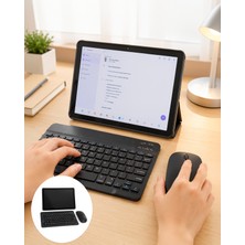 Android Tablet Seti Sım Kartlı Bluetooth Klavye ve Kablosuz Mouse