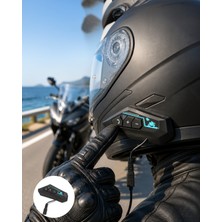 Bluetooth Kulaklık Su Geçirmez Motosiklet Interkom BT22