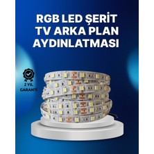 Milas Toptan Rf Kumandalı Renk Değiştiren Tv LED Şerit 2mt