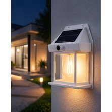 Güneş Enerjili Duvar Lambası 1800MAH Bataryalı Hareket Sensörlü XUCZZZBK888-1-1