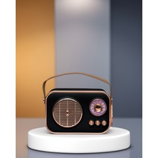Retro Radyo Bluetooth USB Fm Kompakt
