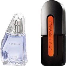 Avon Perceive 50 ml Kadın  + Full Speed 75 ml Erkek Parfüm