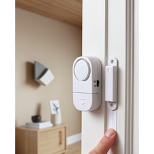 Ecruz Pencere Sensörü 90 Db Sesli Alarm Kolay Kurulum
