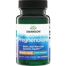 Swanson Pregnenolone 50 Mg 60 Kapsül