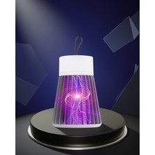 Ecruz Mor Işıklı Şarjlı Böcek Öldürücü 2000 Mah