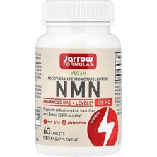 Jarrow Formulas, Vegan Nmn, 125 Mg, 60 Tablets