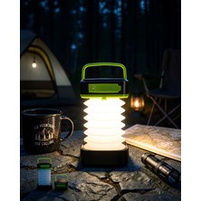 Katlanabilir 3 Kademeli Şarjlı LED Kamp Lambası 1200 Mah