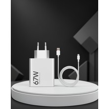 Ecruz 67W Turbo Şarj Adaptörü ve Type-C Kablo Seti