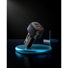 Ecruz 38W Araç Şarj Cihazı Type-C USB Çift Giriş