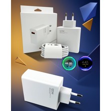 Ecruz 120W Ultra Hızlı Şarj Adaptörü Usb-C Uyumlu