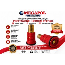 Megapol Yangın Dolabı Hortum Ucu. Pirinç Yangın Hortum Nozulu. Yangın Söndürme Hortum Ucu. Yangın Söndürücü Hortumcu Yangın Dolap Hortumu Ucu