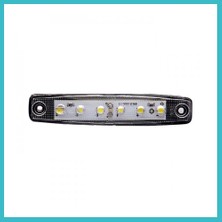 Defne Store Beyaz Parmak LED Dorse Lamba 6 Ledli 12-24V Dfnbez