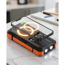 Ecruz Solar Destekli Powerbank 20000 Mah Kablosuz Şarjlı UCZZSOLAR20000POWERBANK-5