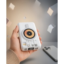 Ecruz LCD Ekranlı Manyetik Powerbank Type C Giriş 22.5W