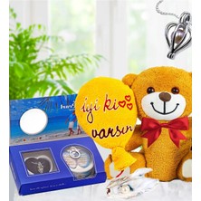 Royal Concept Istiridye Inci Kolye & Iyi Ki Varsın Balonlu Peluş Ayıcık
