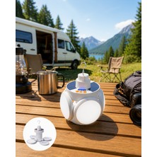 Ecruz 5 Kanatlı Güneş Lambası Katlanabilir Model