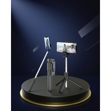 Ecruz Bluetooth Selfie Çubuğu 360° Dönen Başlık