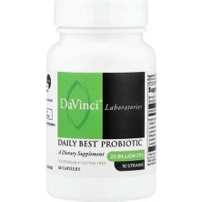 Da Vinci Labs Davinci Laboratories, Daily Best Probiotic, 25 Billion Cfu, 60 Capsules