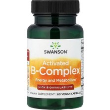 Swanson Vitamins, Activated B-Complex, 60 Vegan Capsules