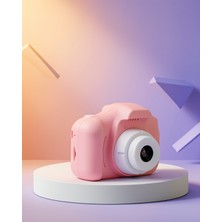 Ecruz Mini Dijital Çocuk Kamera 8mp 1080P Video 2.0 Inç Ekran