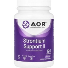 Advanced Orthomolecular Research Aor, Strontium Support Iı, 341 Mg, 120 Capsules