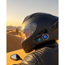 Ecruz Bluetooth Kask Kulaklık Su Geçirmez 1080P Kamera UCZZZQ28İNTERCOM-7-1