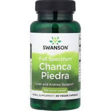 Swanson Vitamins, Full Spectrum® Chanca Piedra, 500 Mg, 60 Veggie Capsules
