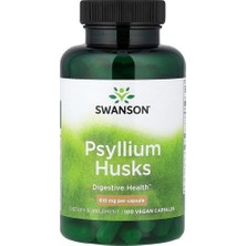 Swanson Vitamins, Psyllium Husks, 610 Mg, 100 Vegan Capsules