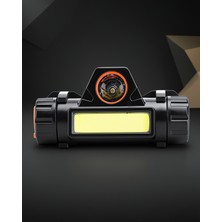 Ecruz Şarjlı LED Kafa Feneri 3W IP44