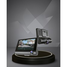 Ecruz 170° Geniş Açı Full Hd Dvr 4.0" IPS Ekranlı