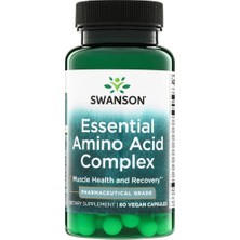 Swanson Nutrition Essential Amino Acid Complex 60 Kapsül Gıda Takviye