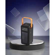 Ecruz 80000 Mah Güneş Enerjili 4 Kablo Entegre Powerbank