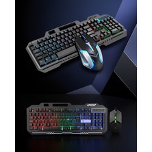 Ecruz Gaming Klavye LED Aydınlatmalı Mekanik Hisli