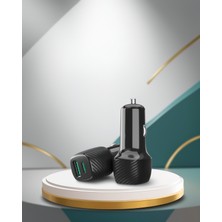 Ecruz 38W USB ve Type-C Çakmaklık Şarj Adaptörü