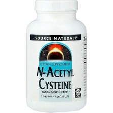 Belirtilmemiş Source Naturals, N-Acetyl Cysteine, 1, 000 Mg, 120 Tablets