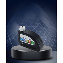 Ecruz Alarm Disk Fren Kilidi Paslanmaz Çelik 110 Db