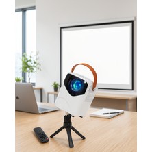 Ecruz Mini Android Projektör 4K Hd Kaliteli Görüntü Uuczzzprojeksiyonnnn3-1