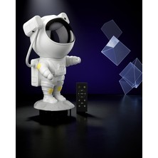 Ecruz Astronot Projeksiyon Lamba Speaker 120X113X228 mm
