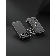 Ecruz Powerbank 20.000 Mah 4 Çıkışlı Hızlı Şarj Kompakt