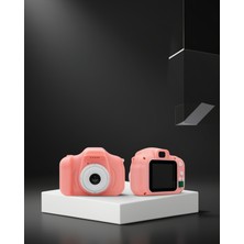 Ecruz Çocuk Fotoğraf Makinesi 8mp 1080P Video Darbeye Dayanıklı 2.0 Inç Ekran